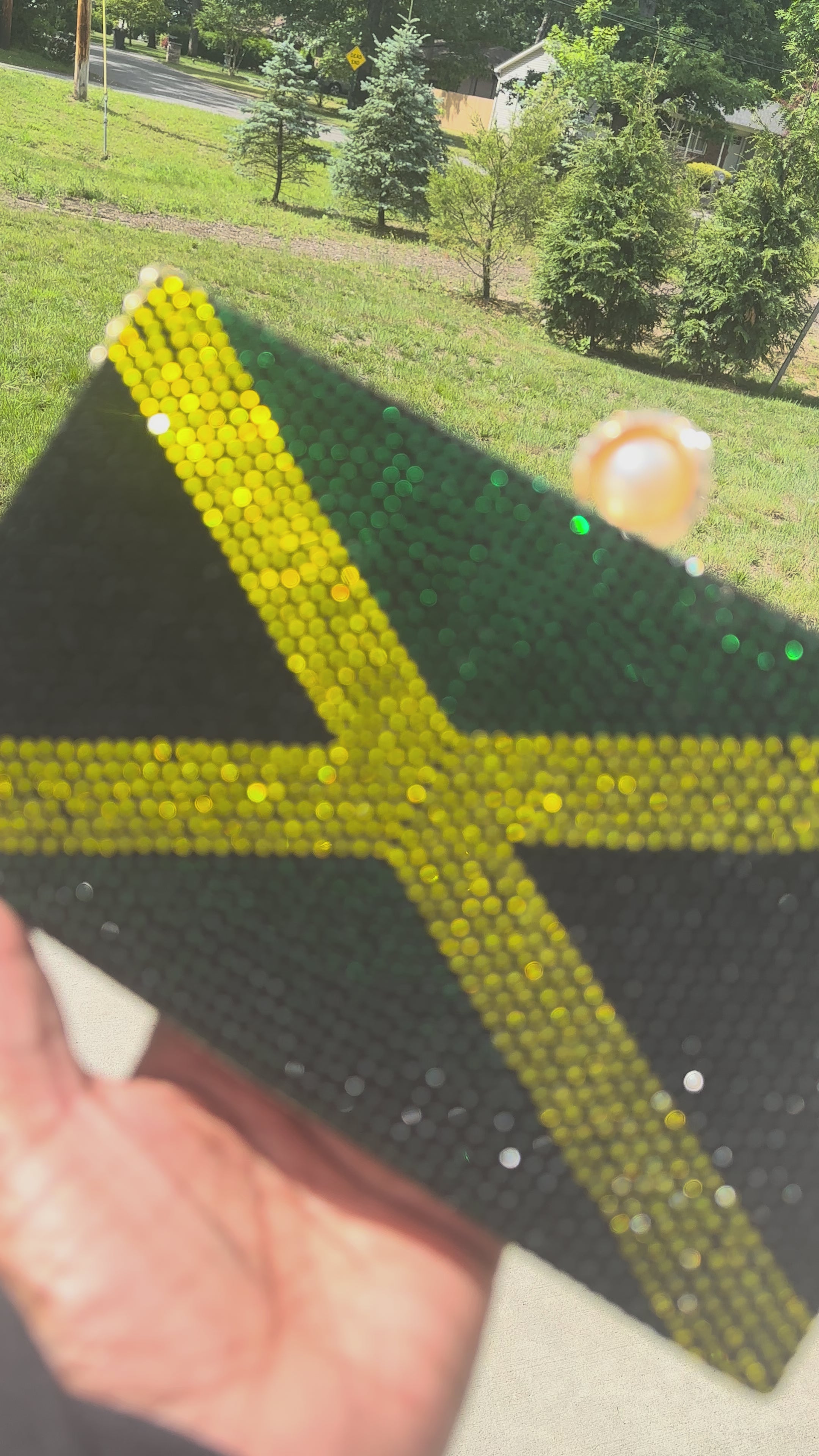 Jamaican Me Crazy Crystallized Clutch